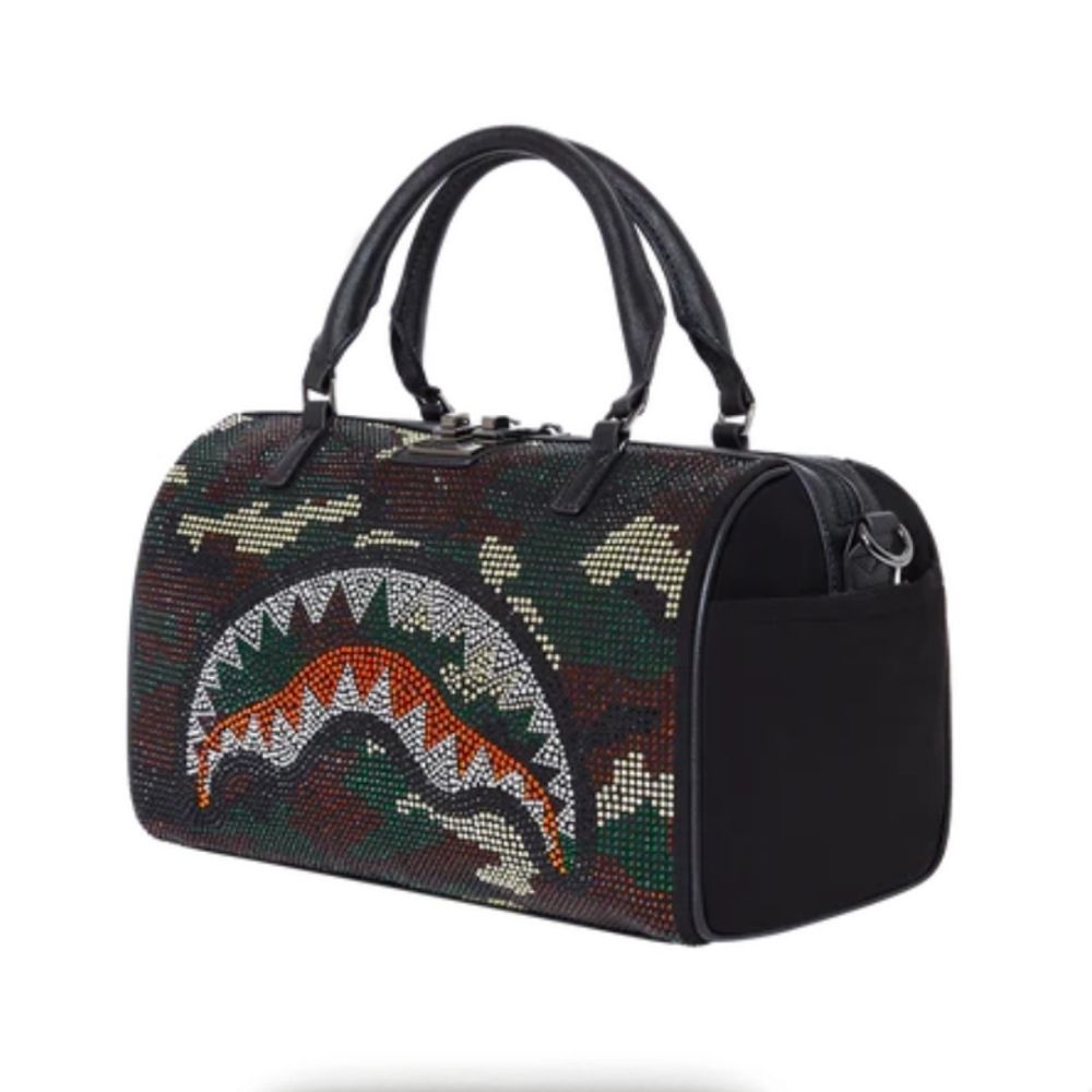 Sprayground Trinity Camo Mini Duffle - Picture 3 of 11